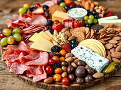 New Year's Eve Charcuterie Board