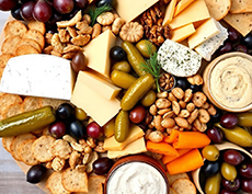 Pickles and Cheese Charcuterie