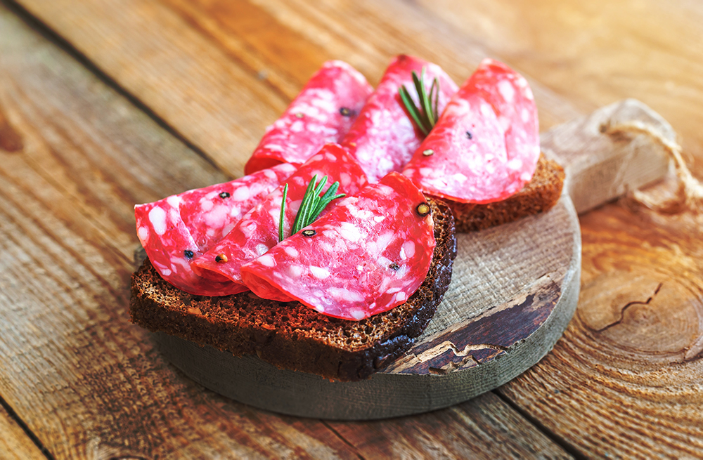 Hot Genoa Salami Picture