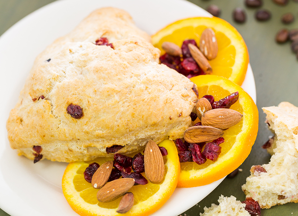Orange Cranberry Scones Picture